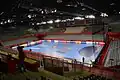 Vue intérieure en configuration handball.
