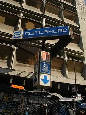 Accès à la station.