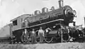 Locomotive No 2, avec rouage 2-8-0 (2 roues avant et 8 roues motrices)