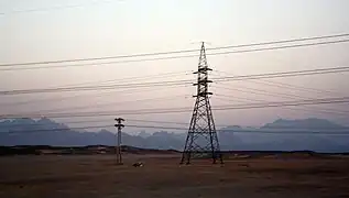 Lignes électriques en 2011