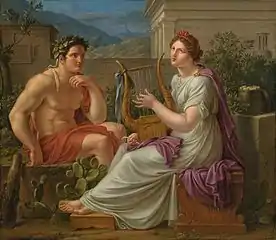 Wächter, Hercule et la muse