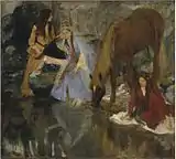 Edgar Degas, Portrait de Mlle Eugénie Fiocre, 1867-1868.