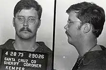 Edmund Kemper en 1973.