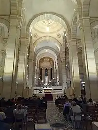 La nef après restauration.