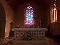 Chœur de l'église (XVe siècle).