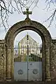 Église Saint-Génard, entrée du cimetière.