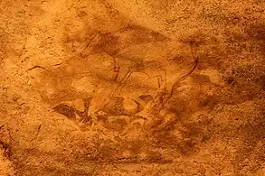 Peinture rupestre d'Eheren