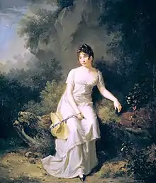 Portrait de la comtesse Golovkine, née princesse Narychkine (galerie Tretiakov)