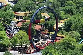 El Diablo à Six Flags Over Texas