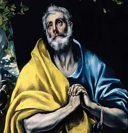 El Greco, Les Larmes de saint Pierre (en), vers 1587-1596.