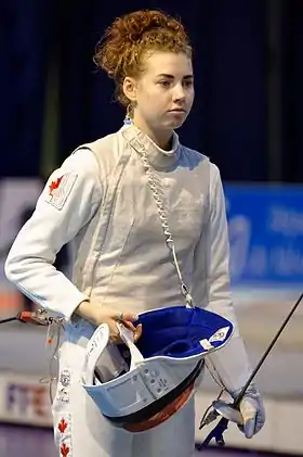 Eleanor Harvey en 2015