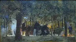 Eliseu Visconti, Jardim de Luxemburgo (1895).