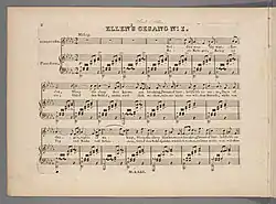 Image illustrative de l’article Ellen's Gesang n°I (Raste Krieger, Krieg ist aus)