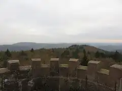 Panorama au sommet de la tour.