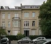 Ixelles, Rue de la vallée 8 & 10(Art nouveau teinté d'éclectisme).
