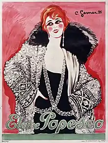 Elvire Popesco (1925), affiche.