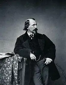 Emanuel Geibel vers 1860.