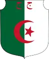Armoiries de l'Algérie indépendante (datant de 1962).
