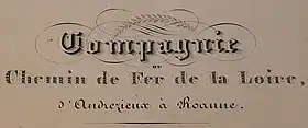 Logo de Compagnie du chemin de fer de la Loire