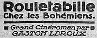 Image illustrative de l’article Rouletabille chez les bohémiens (roman)