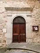 L'entrée de l'église.