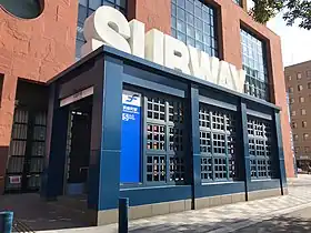 Entrée de la station.