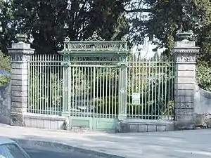 L'entrée du Jardin des Plantes au boulevard Henri-IV.