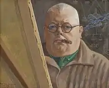 Autoportrait d'Eric Ehrström (sv).