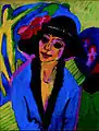 Ernst Ludwig Kirchner, Portrait de Gerda (1914)
