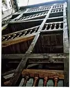 Escalier-galerie, 9 place Foire-le-Roi