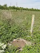 Le puits no 2 dans son environnement.