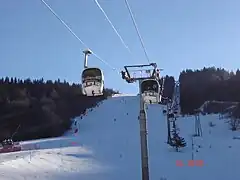 Télécabine Pré des Preys, Piste Carole Montillet