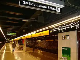 Image illustrative de l’article Besòs Mar (métro de Barcelone)