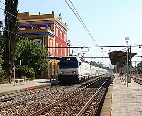 Image illustrative de l’article Gare de Caldes de Malavella