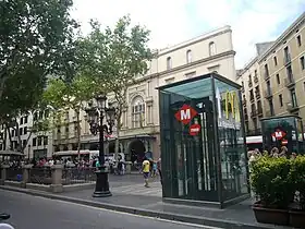 Image illustrative de l’article Liceu (métro de Barcelone)