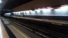 Intérieur de la station.