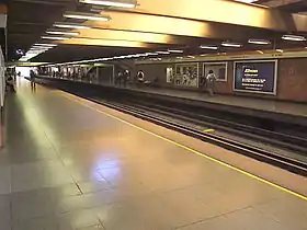 La station de la ligne 2.
