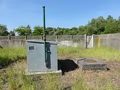 Le puits no 24 et l'exutoire de grisou.