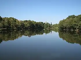 L'ancien étang du Bois d'amour.