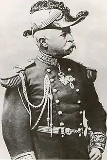 Le général Édouard Laffon de Ladébat, chef d'état-major de 1909 à 1911.