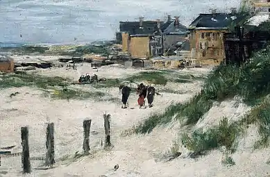 L'Entrée de Berck, 1882Musée des Beaux-Arts (Boston)