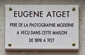 Plaque au no 17.