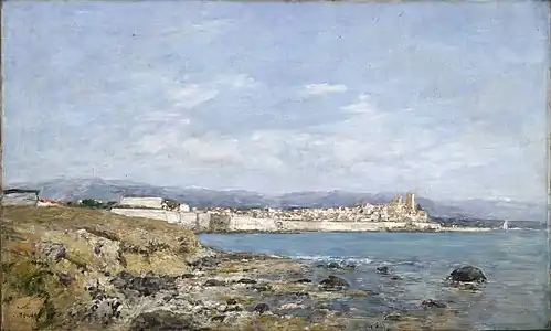 Vue d'Antibes, 1894,Detroit Institute of Arts.