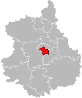 Eure-et-Loir - Canton Lucé 2015.svg