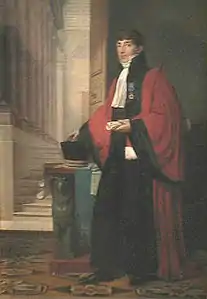 Portrait d’Eustache-Marie Courtin (1813), château de Versailles.