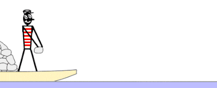 Expérience de la barque de Tsiolkovski.