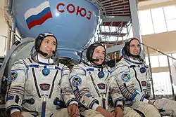 Wakata, Tiourine et Mastracchio