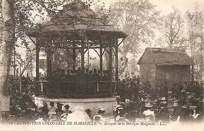 Kiosque de la musique malgache