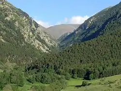 Entrée de la vallée d'Eyne