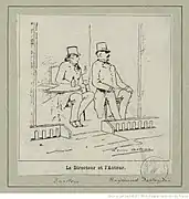 Le Directeur et l'Auteur.